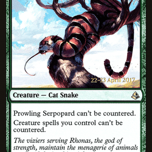Prowling Serpopard (Prerelease FOIL)