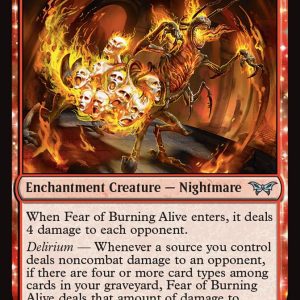 Fear of Burning Alive