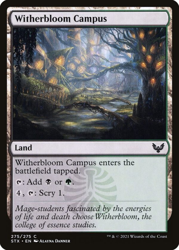 Witherbloom Witherbloom Campus – La Cripta – Singles de Magic the Gathering