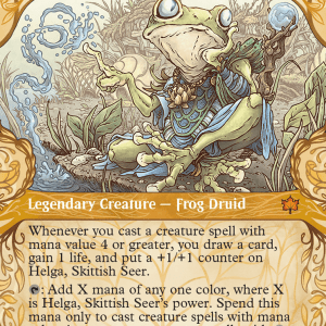 Helga, Skittish Seer (Showcase FOIL)