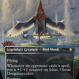 Ishai, Ojutai Dragonspeaker (Borderless FOIL)