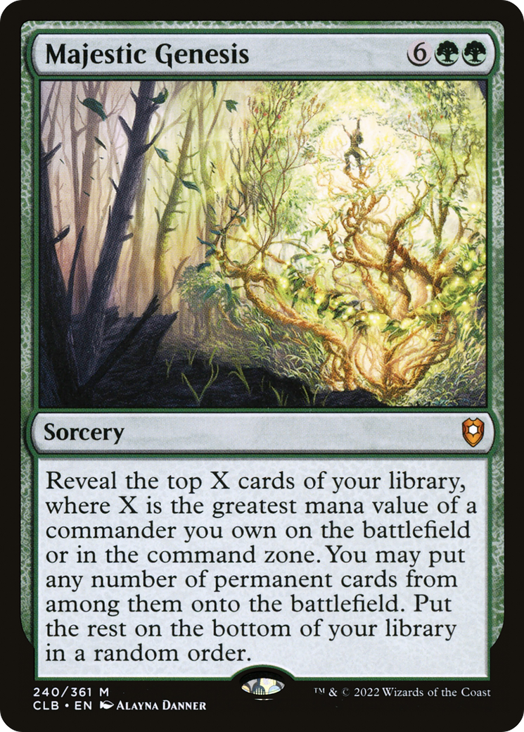 Magic Routine Around Genesis Majestic Genesis – La Cripta – Singles de Magic the Gathering