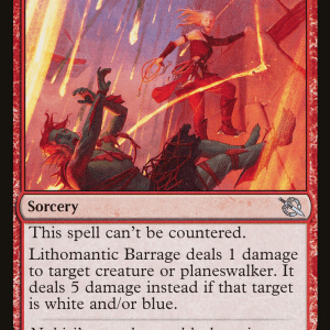 Lithomantic Barrage
