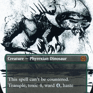 Tyrranax Rex (Borderless Ichor FOIL)