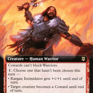 Kargan Intimidator (Extended Art FOIL)