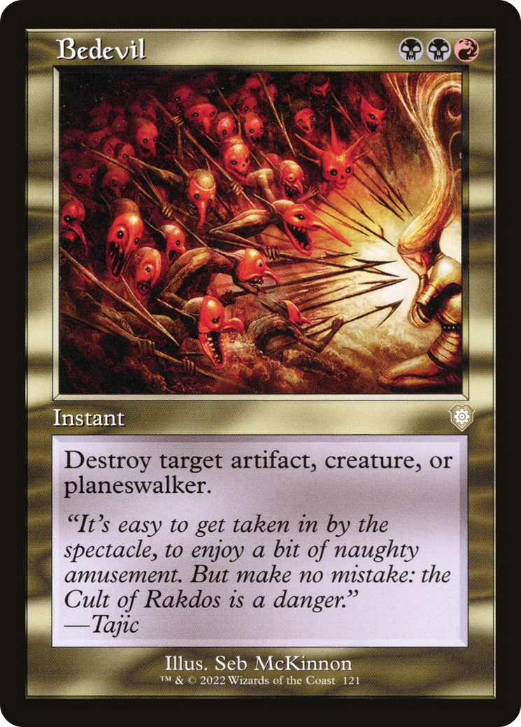 Bedevil (Retro Frame) – La Cripta – Singles de Magic the Gathering