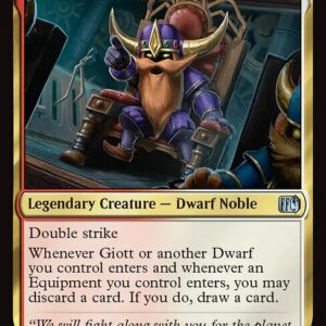 Giott, King of the Dwarves
