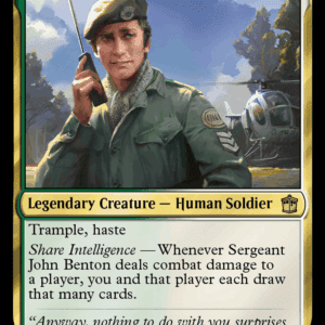 Sergeant John Benton (Surge FOIL)