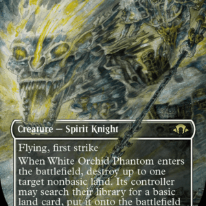 White Orchid Phantom (Borderless)