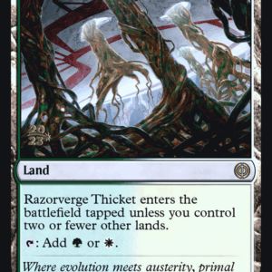 Razorverge Thicket (Prerelease FOIL)