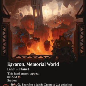 Kavaron, Memorial World (Borderless FOIL)