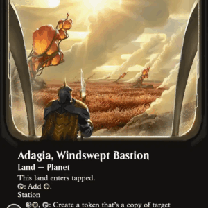 Adagia, Windswept Bastion (Borderless Galaxy FOIL)
