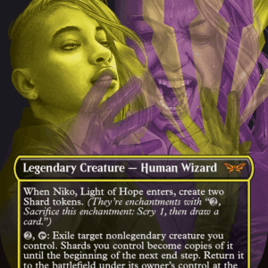 Niko, Light of Hope (Borderless Double Exposure)