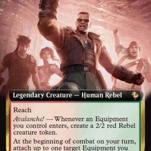 Barret, Avalanche Leader (Extended Art FOIL)