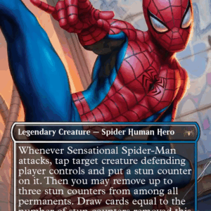 Sensational Spider-Man (Borderless FOIL)