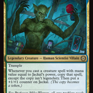 Jackal, Genius Geneticist (FOIL)