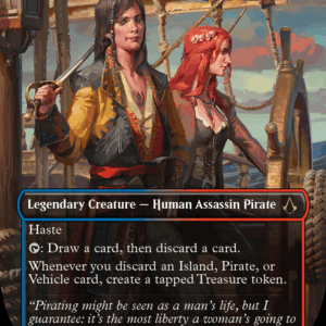 Mary Read and Anne Bonny (Borderless)
