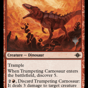 Trumpeting Carnosaur (Promo Pack)