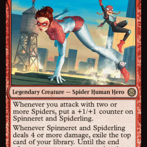 Spinneret and Spiderling