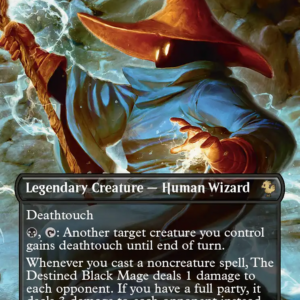 The Destined Black Mage (Borderless FOIL)
