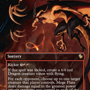 Mega Flare (Borderless FOIL)