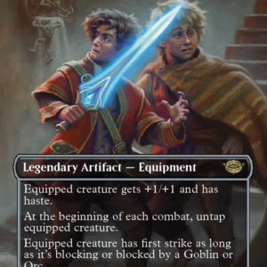 Sting, the Glinting Dagger (Borderless FOIL)