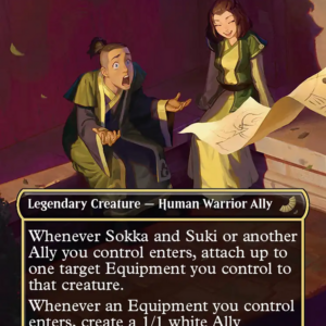 Sokka and Suki (Borderless)