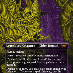 Valgavoth, Terror Eater (Borderless Double Exposure)