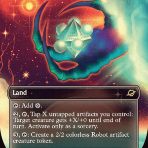 Secluded Starforge (Borderless FOIL)