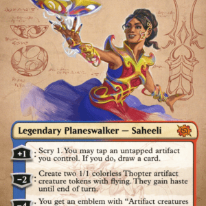 Saheeli, Filigree Master (Borderless)