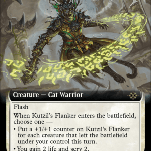 Kutzil's Flanker (Extended Art FOIL)