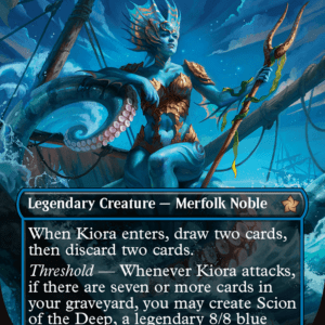 Kiora, the Rising Tide (Borderless FOIL)