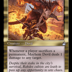 Mayhem Devil (Retro Frame)