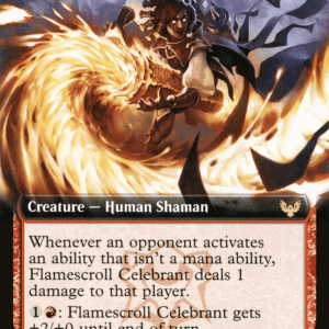 Flamescroll Celebrant (Extended Art)