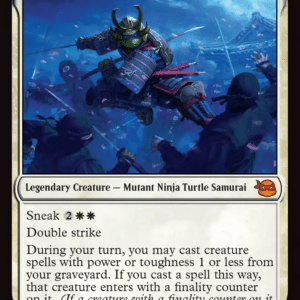 Leonardo, Sewer Samurai (FOIL)