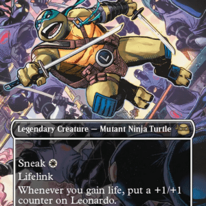 Leonardo, Cutting Edge (Borderless FOIL)