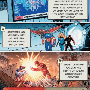 The Super Hero Civil War (Borderless)