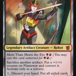 Flamewar, Brash Veteran